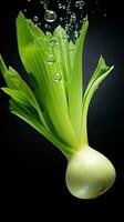 AI Generative a photo of leek