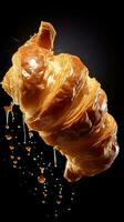 AI Generative a photo of croissant