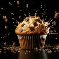 AI Generative a photo of muffin