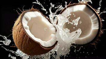 AI Generative a photo of coconut