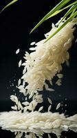 AI Generative a photo of rice