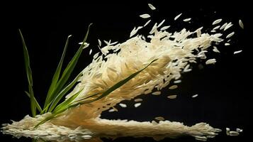 AI Generative a photo of rice