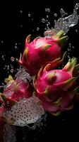AI Generative a photo of dragonfruit
