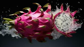 AI Generative a photo of dragonfruit