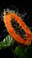 AI Generative a photo of papaya