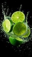 AI Generative a photo of lime