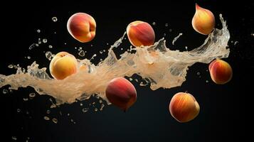AI Generative a photo of peach
