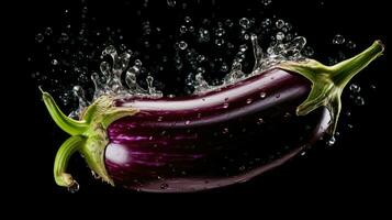 AI Generative a photo of eggplant