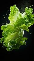 AI Generative a photo of lettuce