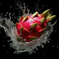 AI Generative a photo of dragonfruit
