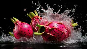 AI Generative a photo of dragonfruit