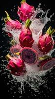 AI Generative a photo of dragonfruit