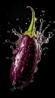 AI Generative a photo of eggplant