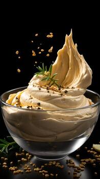 AI Generative a photo of hummus