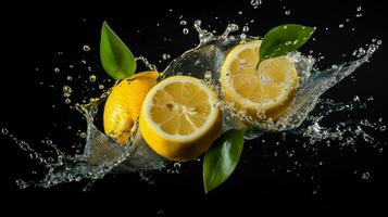 AI Generative a photo of lemon