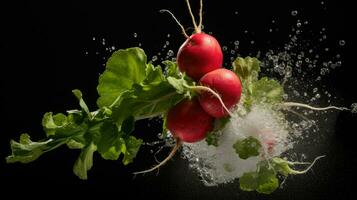 AI Generative a photo of radish