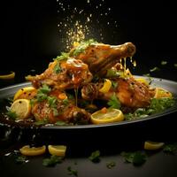 AI Generative a photo of curry
