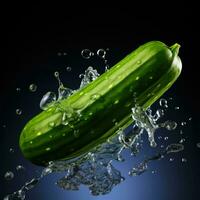 AI Generative a photo of cucumber