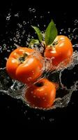 AI Generative a photo of persimmon