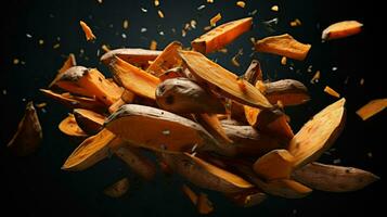 AI Generative a photo of sweet potato