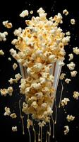 AI Generative a photo of popcorn