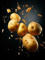 AI Generative a photo of potato