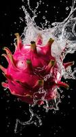 AI Generative a photo of dragonfruit