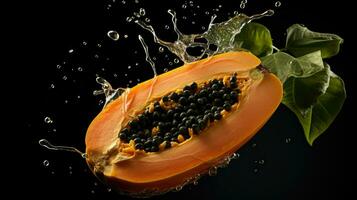 AI Generative a photo of papaya