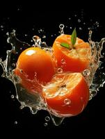 AI Generative a photo of persimmon