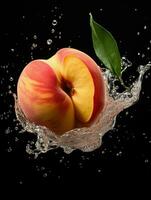 AI Generative a photo of peach