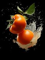 AI Generative a photo of persimmon