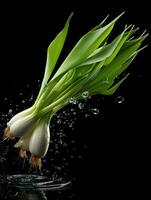 AI Generative a photo of leek