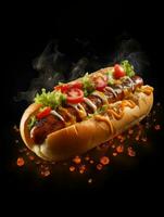 AI Generative a photo of hot dog