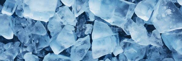 AI Generative a photo of ice chips