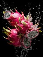 AI Generative a photo of dragonfruit