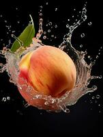 AI Generative a photo of peach