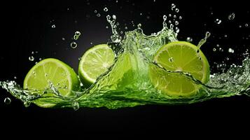 AI Generative a photo of lime