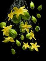 AI Generative a photo of starfruit
