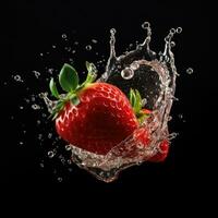 AI Generative a photo of strawberry