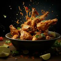 AI Generative a photo of curry