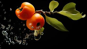 AI Generative a photo of persimmon