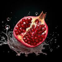 AI Generative a photo of pomegranate