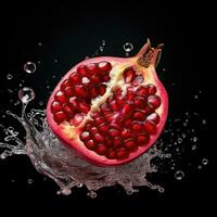 AI Generative a photo of pomegranate