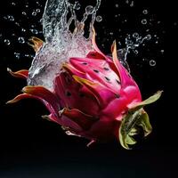 AI Generative a photo of dragonfruit