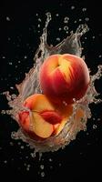 AI Generative a photo of peach