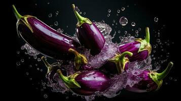 AI Generative a photo of eggplant