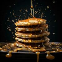 AI Generative a photo of pancakes