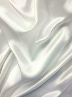 AI Generative white satin background photo