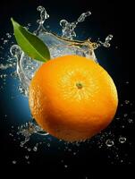 AI Generative a photo of clementine