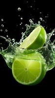 AI Generative a photo of lime